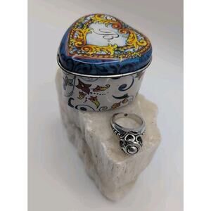 Brighton Interchangeable Bead Twist size 7 Ring size w/gift tine-rare!